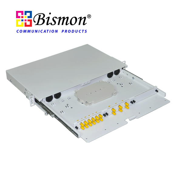 ODF Rack Mount Fiber Enclosure 1 U Slide Out 1-36 Port-Unload (กล่องเปล่า)